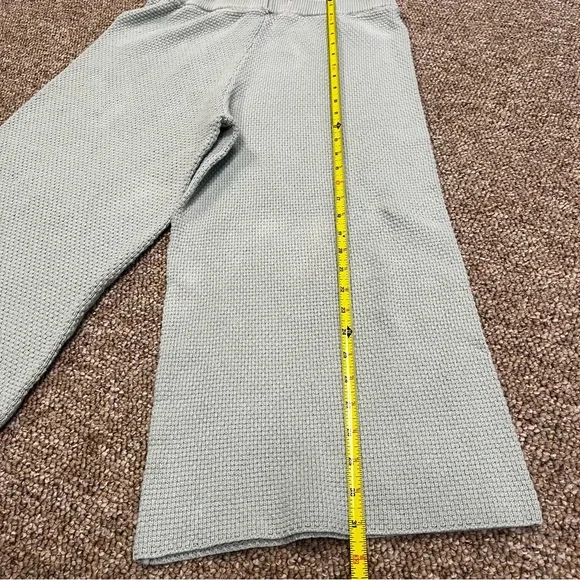 FREE PEOPLE Beach Hailee Waffle Knit Set Size Large - Picture 10 of 13